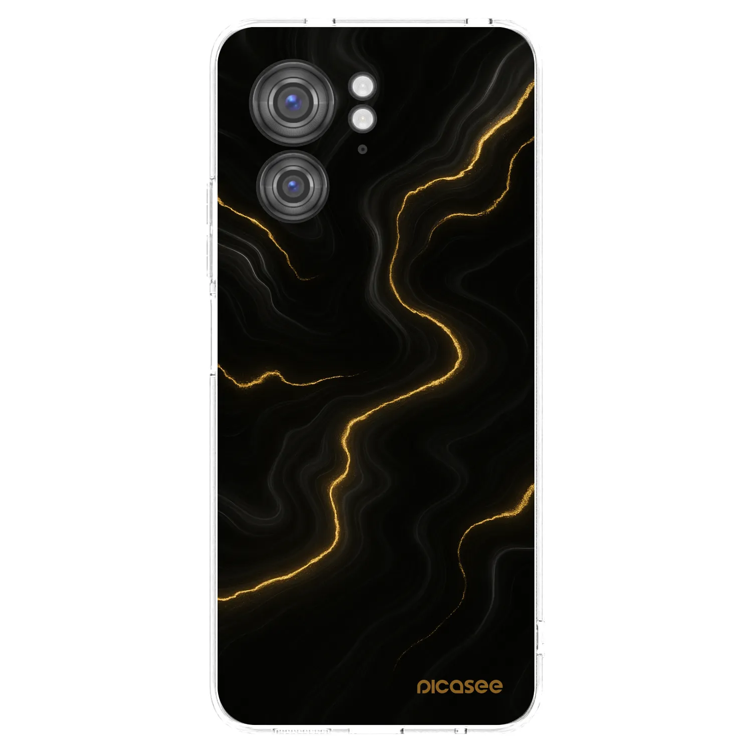 Picasee silikonový průhledný obal pro Motorola Edge 40 - Thunder