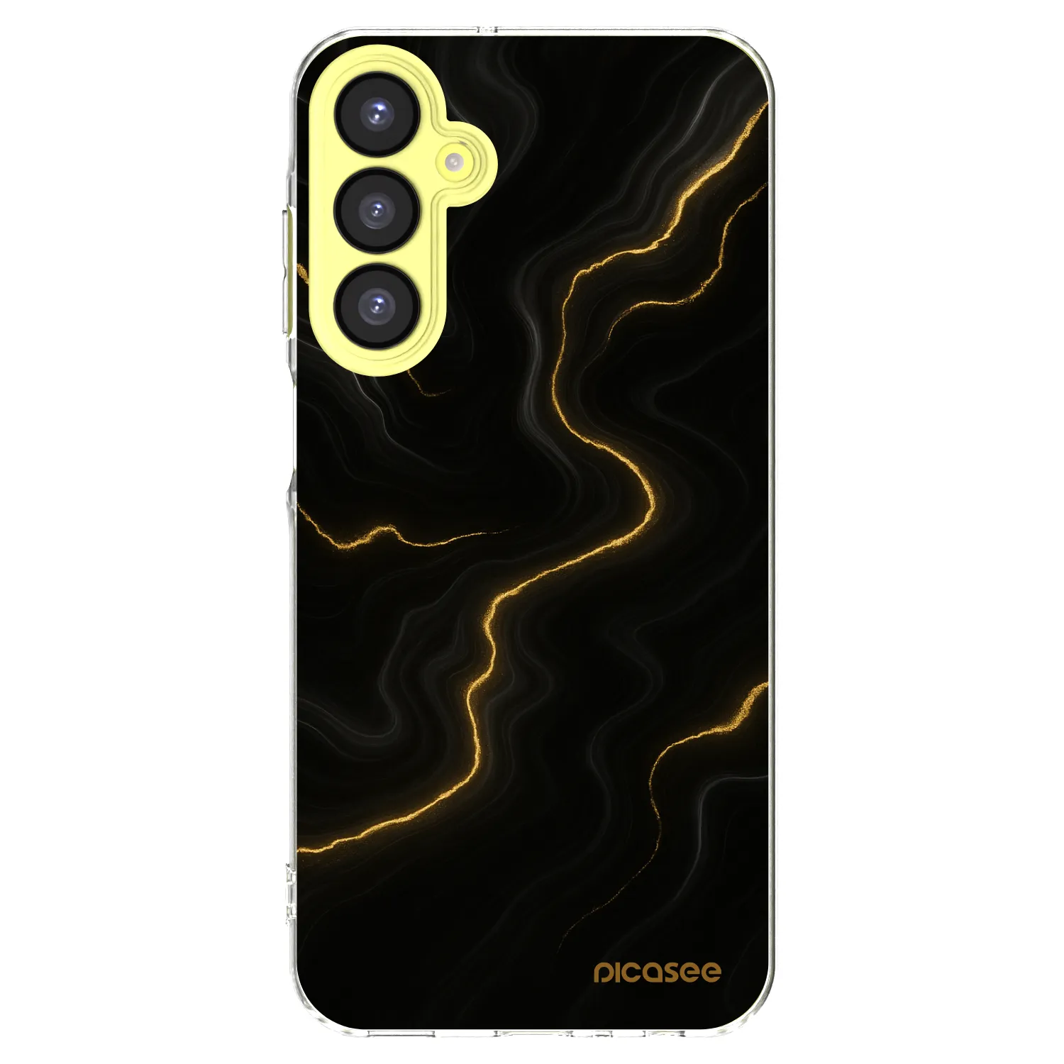Picasee silikonový průhledný obal pro Samsung Galaxy A25 A256B 5G - Thunder
