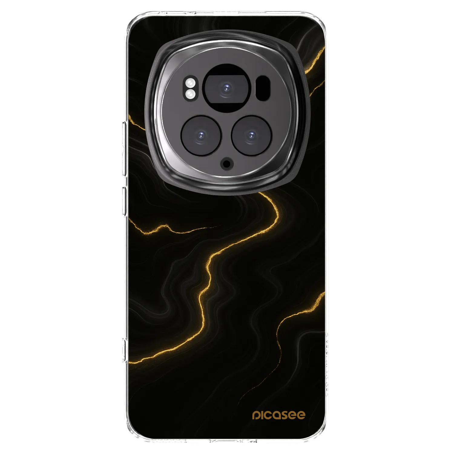 Picasee silikonový průhledný obal pro Honor Magic6 Pro - Thunder