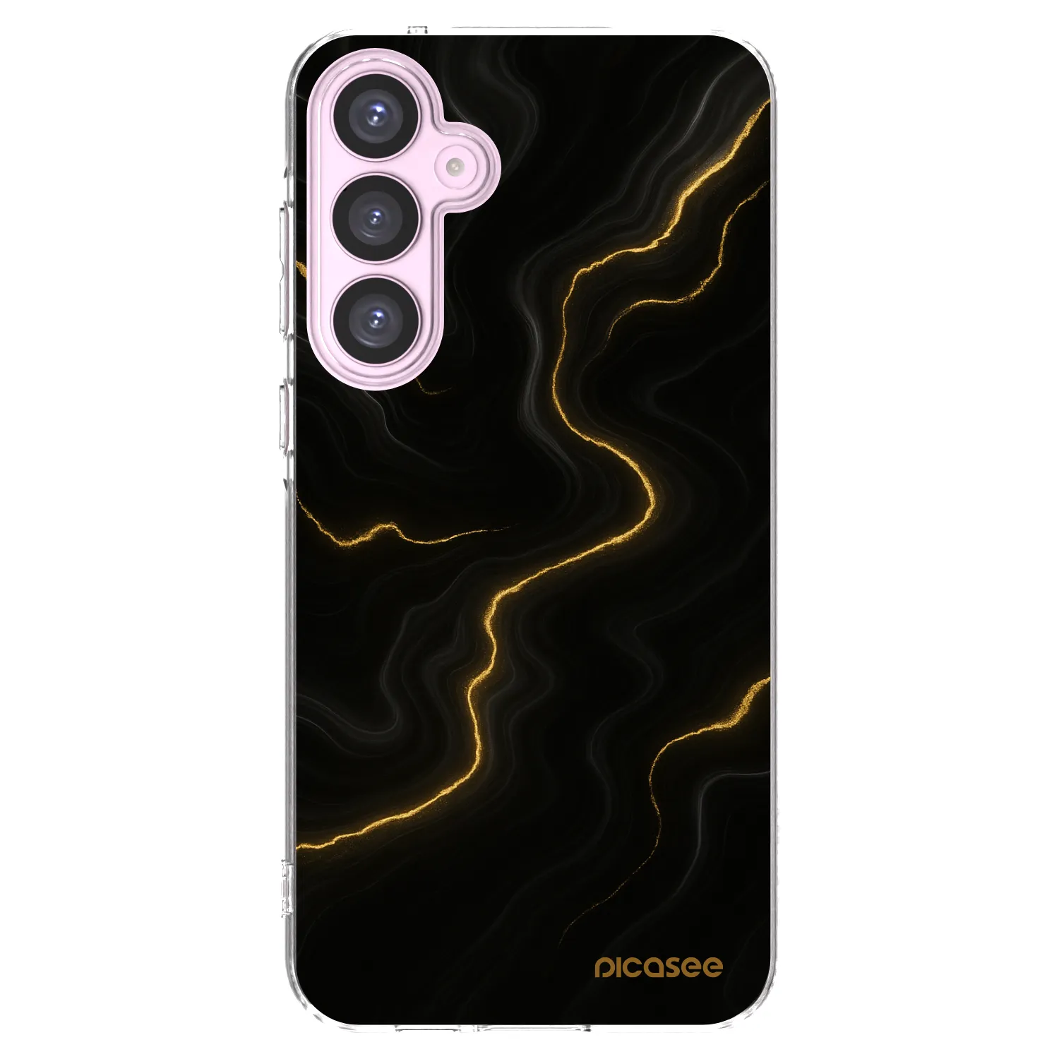 Picasee silikonový průhledný obal pro Samsung Galaxy A55 5G A556B - Thunder