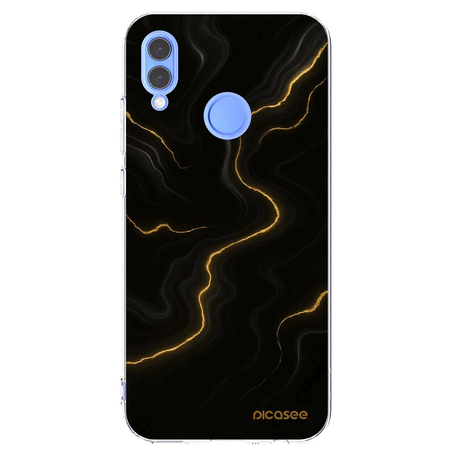 Picasee silikonový průhledný obal pro Huawei P Smart 2019 - Thunder