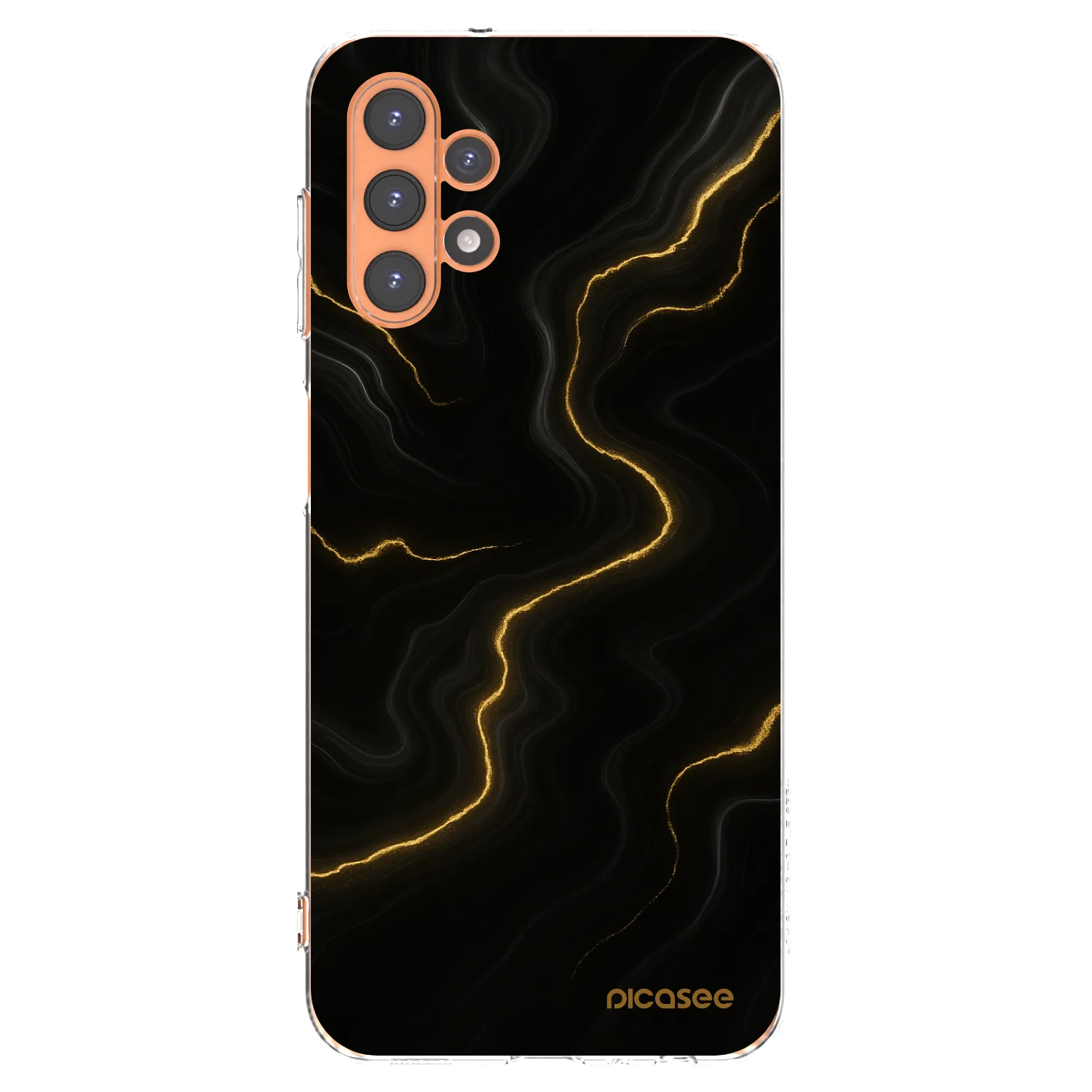 Picasee silikonový průhledný obal pro Samsung Galaxy A13 5G - Thunder