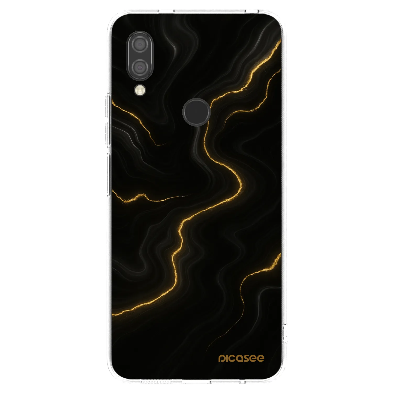 Picasee silikonový průhledný obal pro Xiaomi Redmi 7 - Thunder