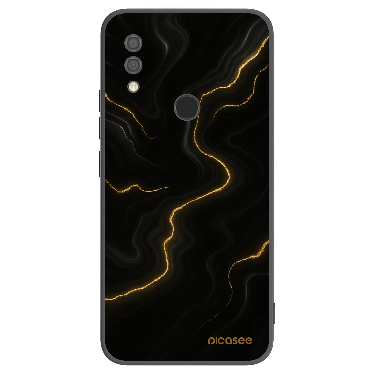 Picasee silikonový černý obal pro Xiaomi Redmi 7 - Thunder