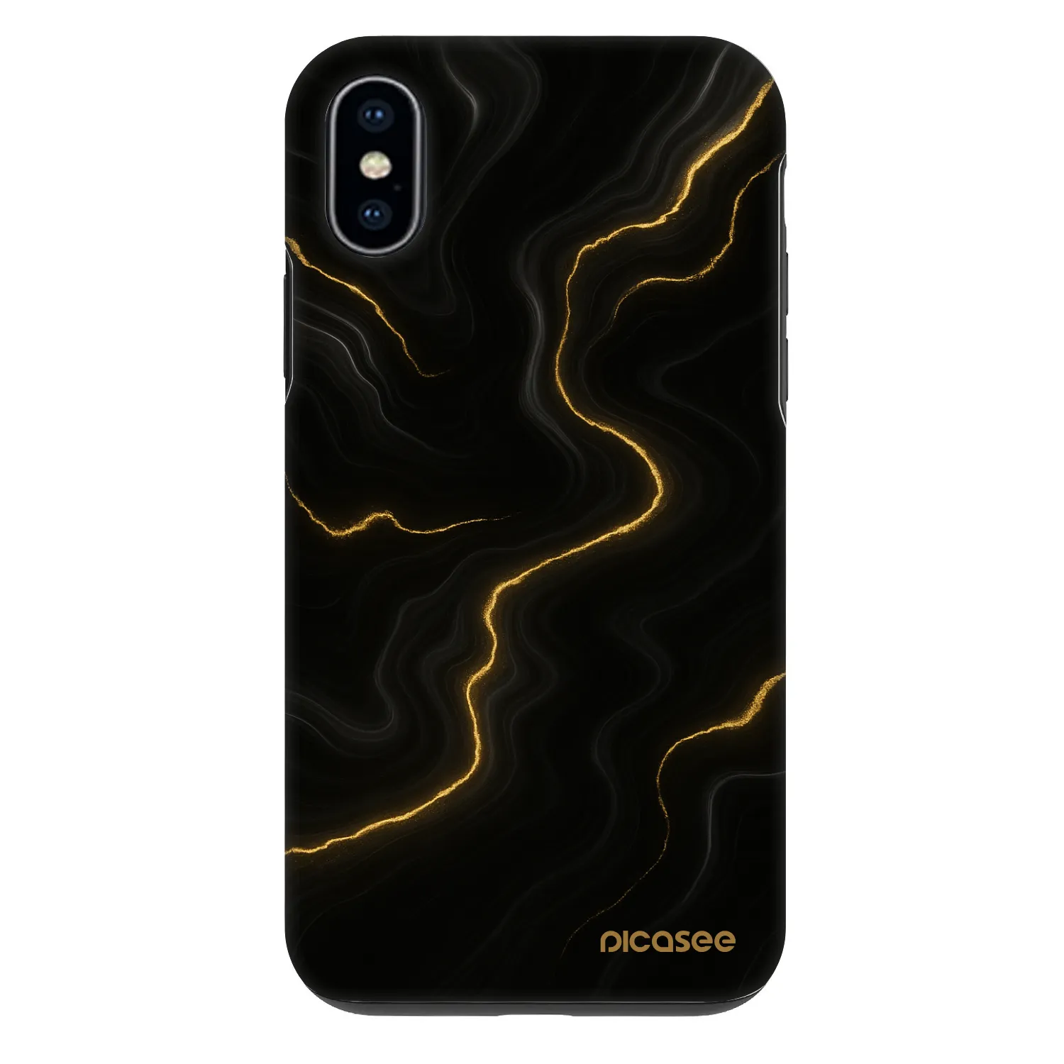 Picasee Fashion Case pro Apple iPhone X/XS - Thunder