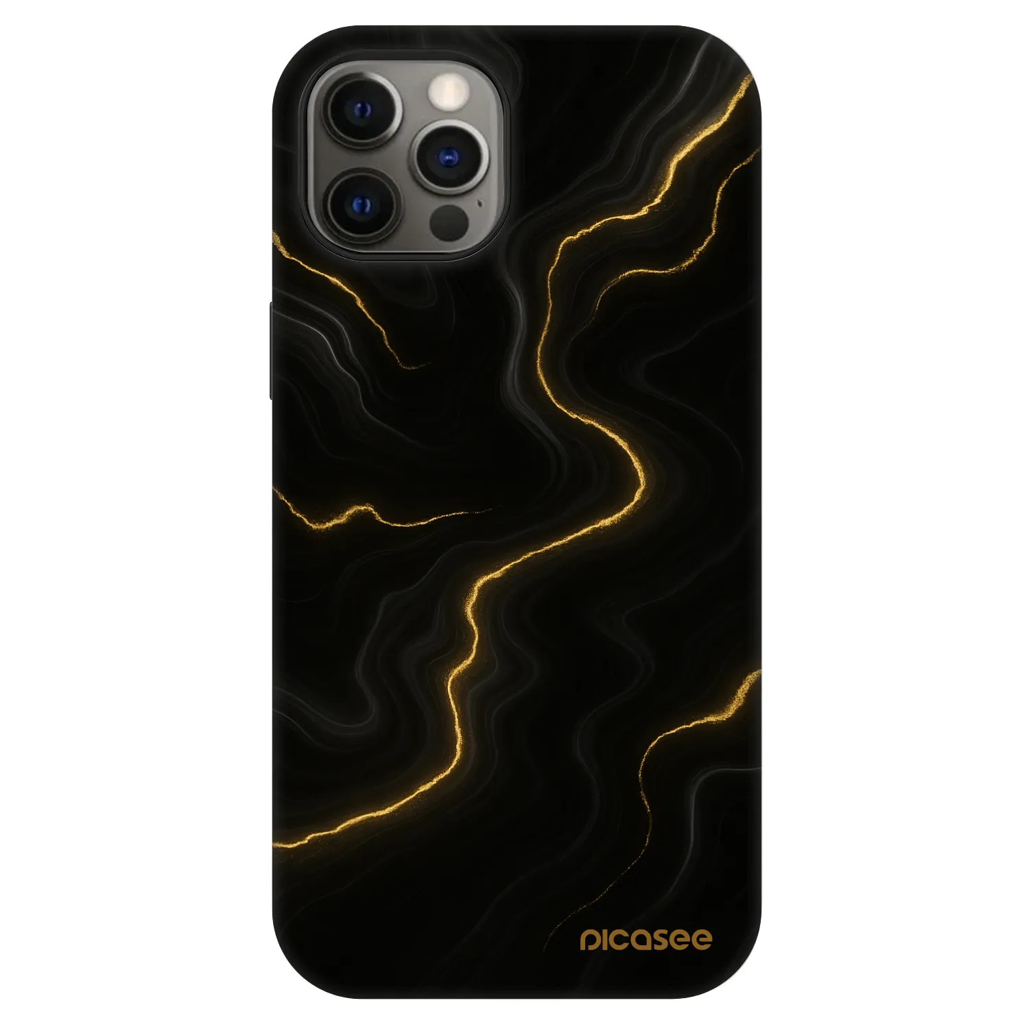Picasee Fashion Case MagSafe Apple iPhone 12 - Thunder