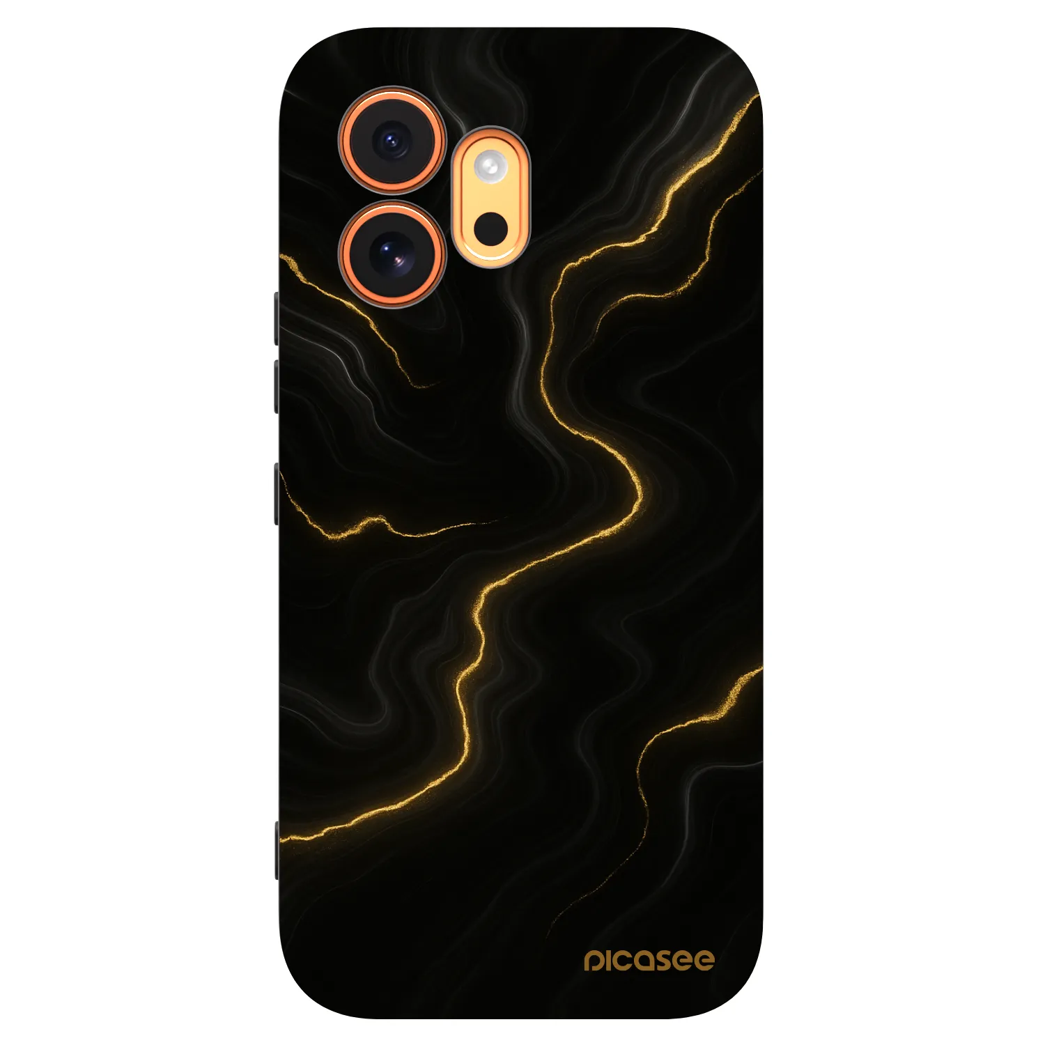 Picasee silikonový černý obal pro Honor 600 - Thunder