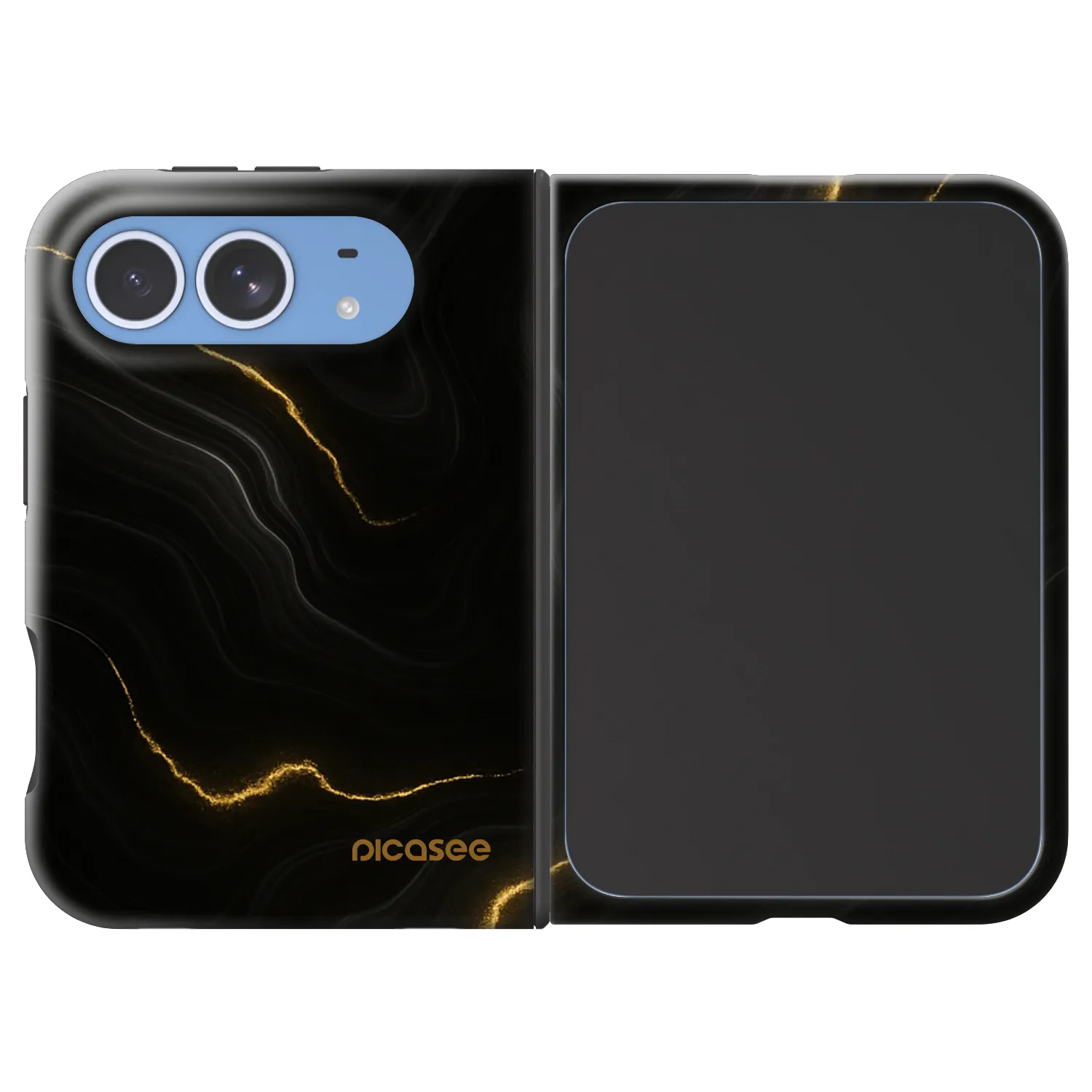 Picasee Fashion Case MagSafe Apple iPhone Duo - Thunder