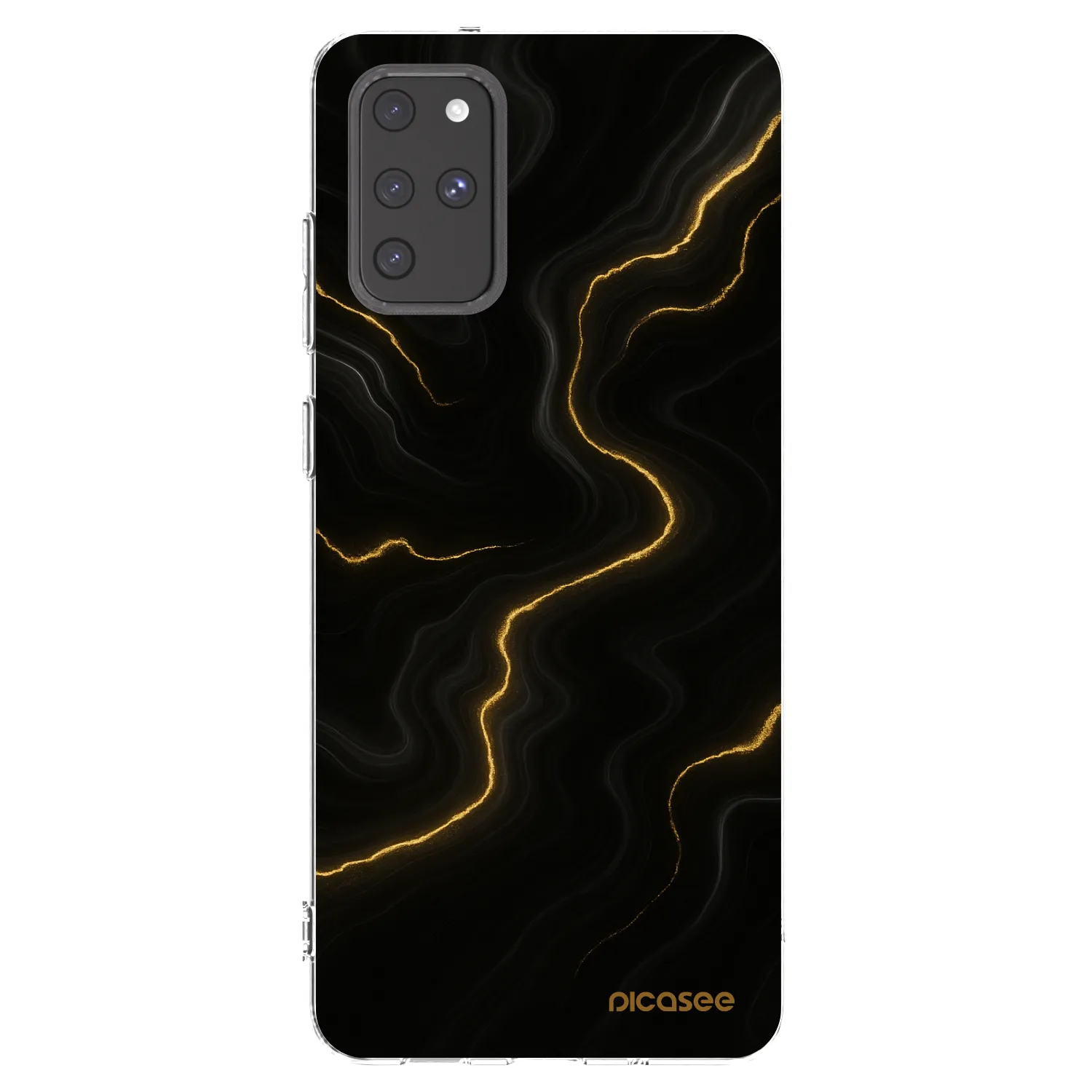Picasee silikonový průhledný obal pro Samsung Galaxy S20+ G985F - Thunder