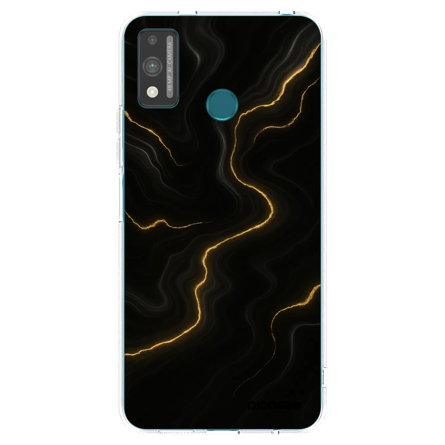 Picasee silikonový průhledný obal pro Honor 9X Lite - Thunder