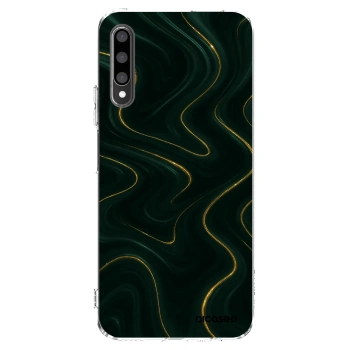 Picasee silikonový průhledný obal pro Honor 9X Pro - Vawes