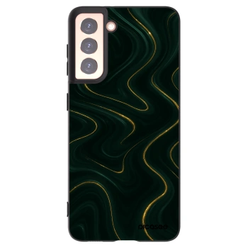 Picasee silikonový černý obal pro Samsung Galaxy S21 5G G991B - Vawes