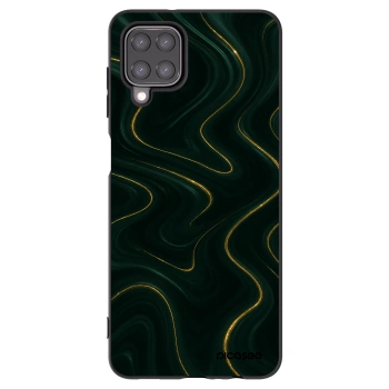 Picasee silikonový černý obal pro Samsung Galaxy A12 A125F - Vawes