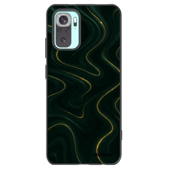 Picasee silikonový černý obal pro Xiaomi Redmi Note 10 Pro - Vawes