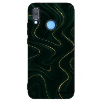 Picasee silikonový černý obal pro Huawei P20 Lite - Vawes