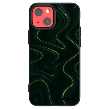 Picasee silikonový černý obal pro Apple iPhone 13 mini - Vawes