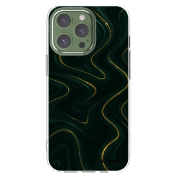 Picasee silikonový průhledný obal pro Apple iPhone 13 Pro - Vawes