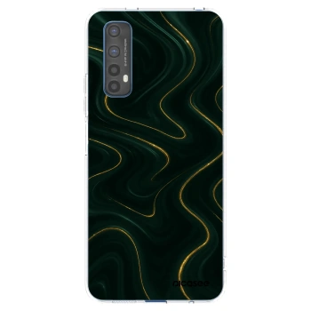 Picasee silikonový průhledný obal pro Realme 7 - Vawes