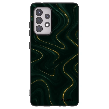 Picasee silikonový černý obal pro Samsung Galaxy A52s 5G A528B - Vawes