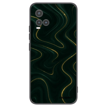 Picasee silikonový černý obal pro Vivo Y33s - Vawes