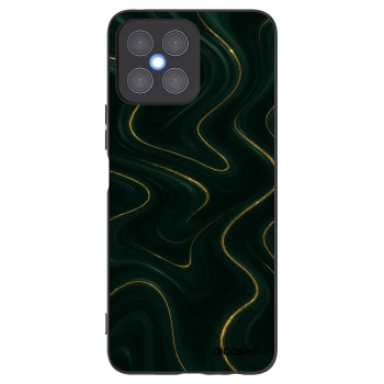 Picasee silikonový černý obal pro Honor X8 4G - Vawes