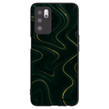 Picasee silikonový černý obal pro OPPO A16s - Vawes