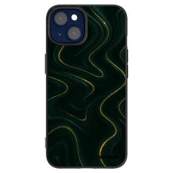 Picasee silikonový černý obal pro Apple iPhone 14 - Vawes