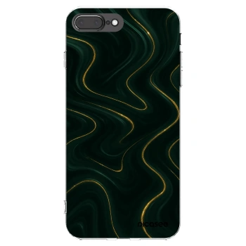 Picasee silikonový průhledný obal pro Apple iPhone 8 Plus - Vawes