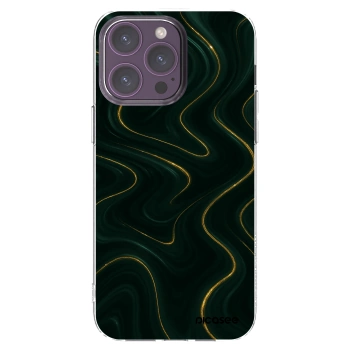 Picasee silikonový průhledný obal pro Apple iPhone 14 Pro Max - Vawes