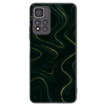 Picasee silikonový černý obal pro Xiaomi Redmi Note 11 Pro+ 5G - Vawes