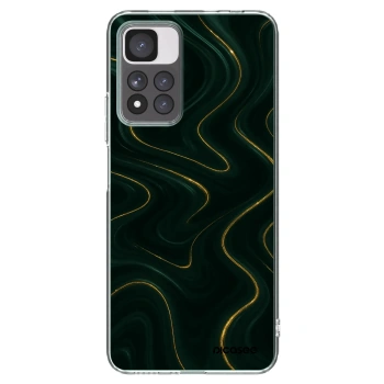 Picasee silikonový průhledný obal pro Xiaomi Redmi Note 11 Pro+ 5G - Vawes