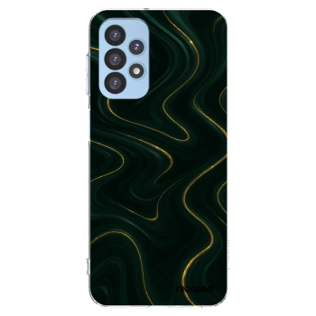 Picasee silikonový průhledný obal pro Samsung Galaxy A23 A235F 4G - Vawes