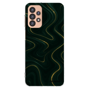 Picasee silikonový průhledný obal pro Samsung Galaxy A23 A236B 5G - Vawes