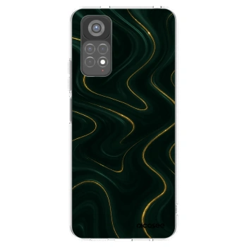Picasee silikonový průhledný obal pro Xiaomi Redmi Note 11S 5G - Vawes