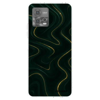 Picasee silikonový průhledný obal pro Motorola Moto G72 - Vawes
