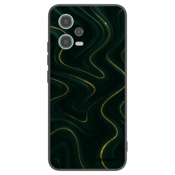 Picasee silikonový černý obal pro Xiaomi Redmi Note 12 5G - Vawes