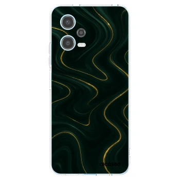 Picasee silikonový průhledný obal pro Xiaomi Redmi Note 12 5G - Vawes