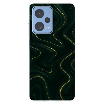Picasee silikonový průhledný obal pro Xiaomi Redmi Note 12 Pro 5G - Vawes