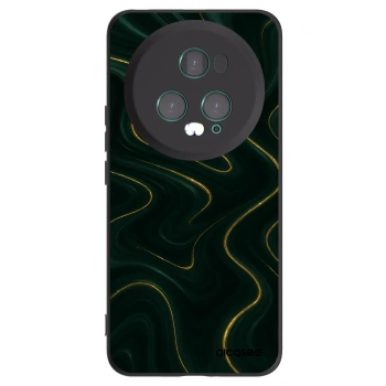 Picasee silikonový černý obal pro Honor Magic5 Pro - Vawes