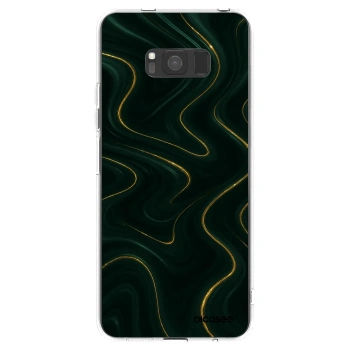 Picasee silikonový průhledný obal pro Samsung Galaxy S8 G950F - Vawes