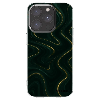 Picasee silikonový průhledný obal pro Apple iPhone 15 Pro - Vawes