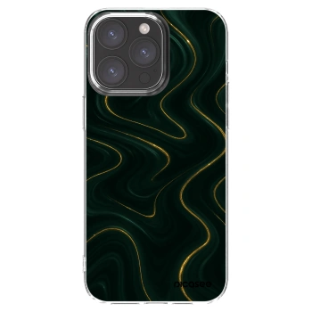 Picasee silikonový průhledný obal pro Apple iPhone 15 Pro Max - Vawes