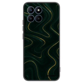 Picasee silikonový černý obal pro Honor 70 Lite - Vawes