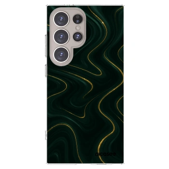 Picasee silikonový průhledný obal pro Samsung Galaxy S24 Ultra S928B 5G - Vawes