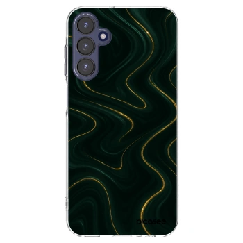 Picasee silikonový průhledný obal pro Samsung Galaxy A15 A155F 4G - Vawes