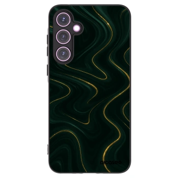 Picasee silikonový černý obal pro Samsung Galaxy A35 5G A356B - Vawes