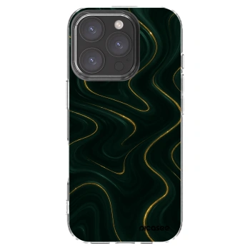 Picasee silikonový průhledný obal pro Apple iPhone 16 Pro - Vawes