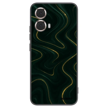 Picasee silikonový černý obal pro Motorola Moto G85 - Vawes