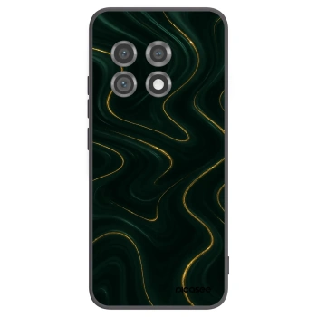 Picasee silikonový černý obal pro OnePlus 11 5G - Vawes