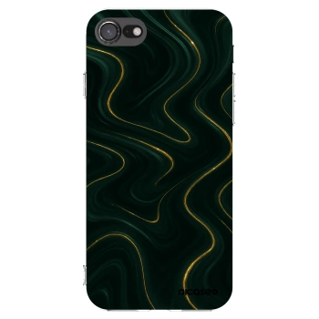 Picasee silikonový průhledný obal pro Apple iPhone 7 - Vawes